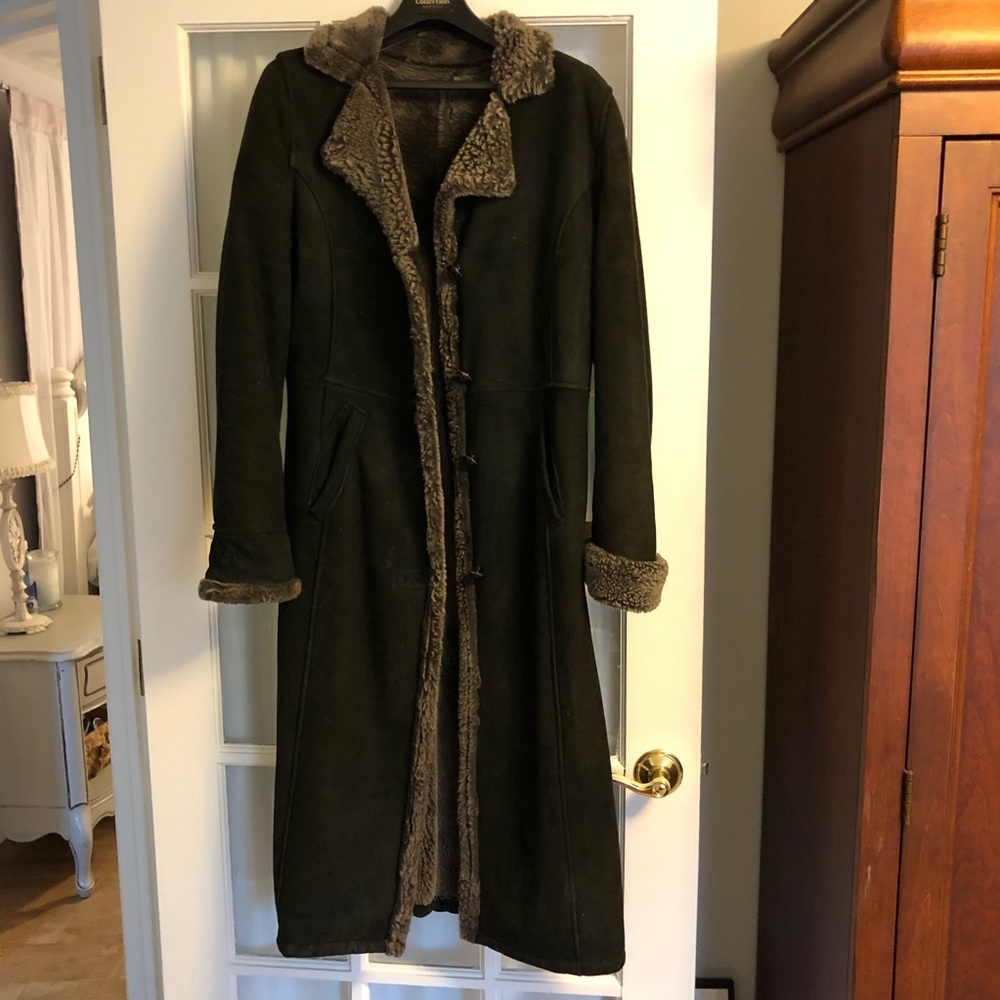 Shearling coat